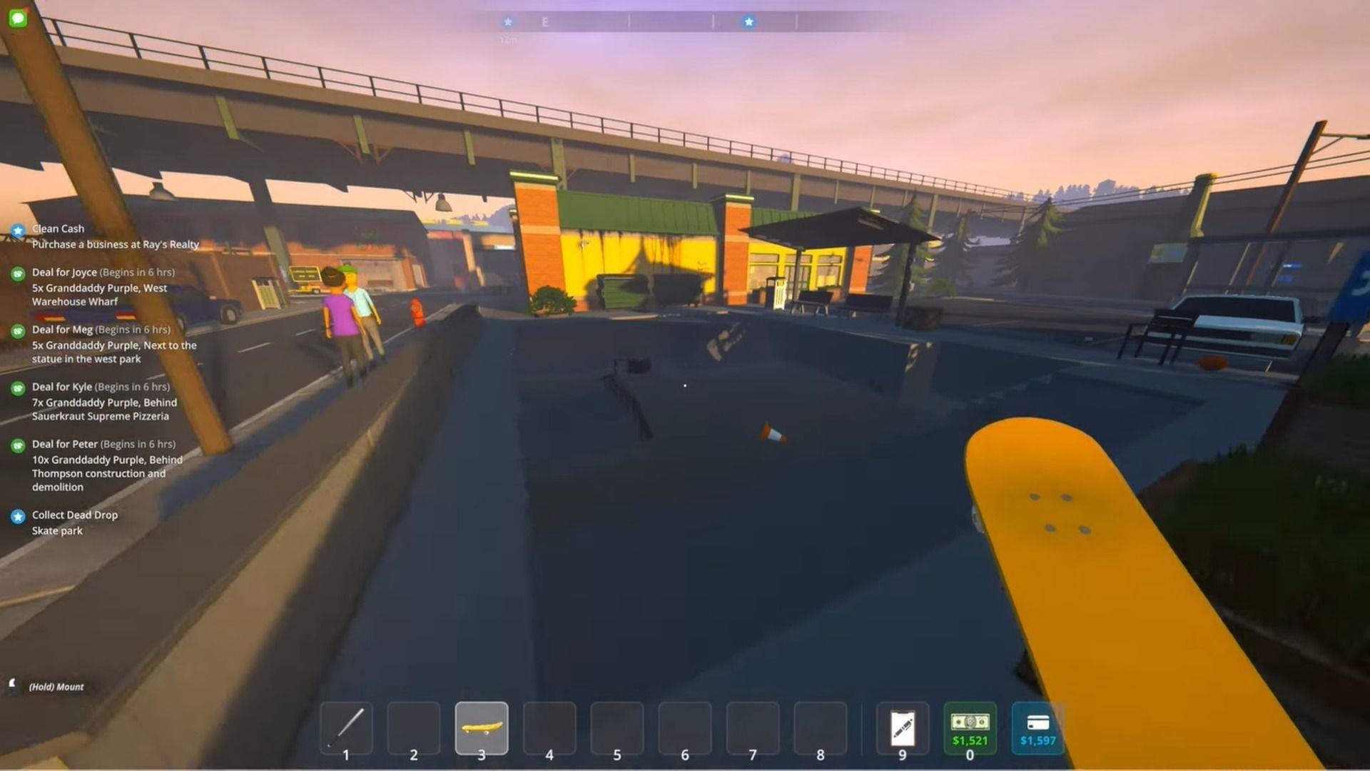 Everything you need to know about the Skate Park in Schedule 1 (Image via TVGS)