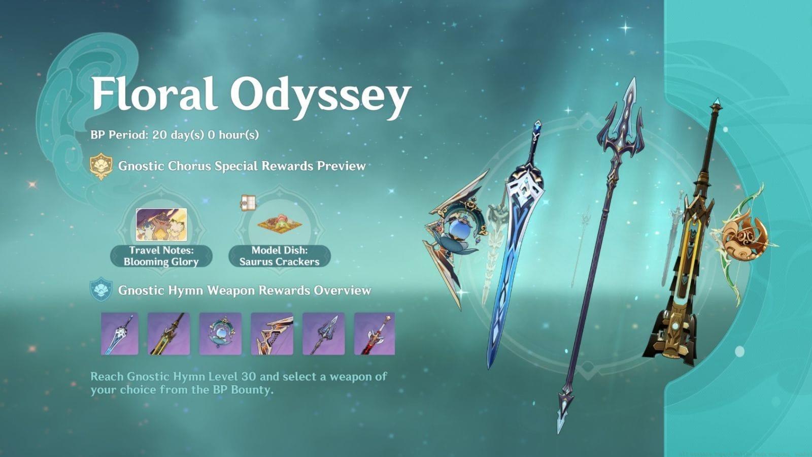 All Battle Pass weapons ranked in Genshin Impact