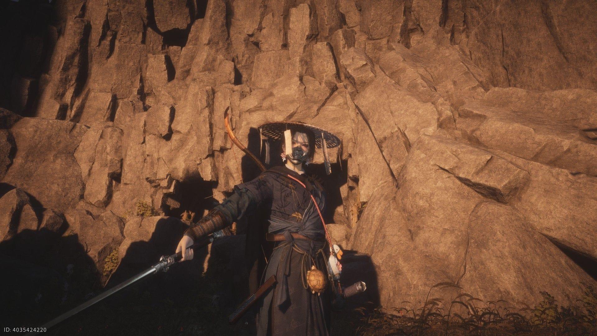 Silver Fang Mask in Where Winds Meet