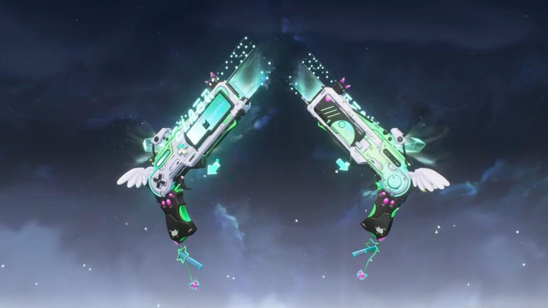 Spectrum Blaster stats and materials (Image via Kuro Games)