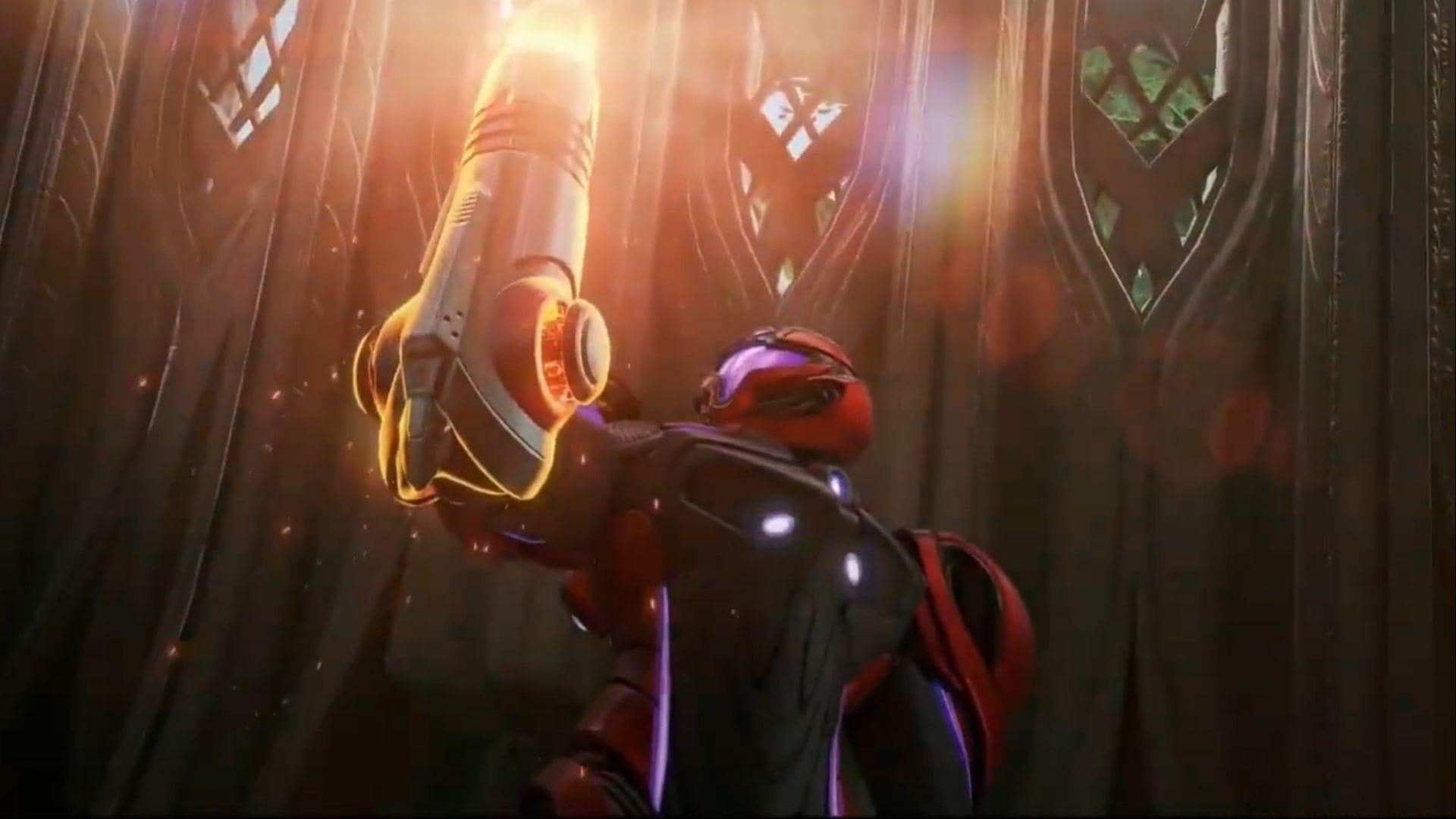 Metroid Prime 4 Beyond Ice Belt Fire Shot