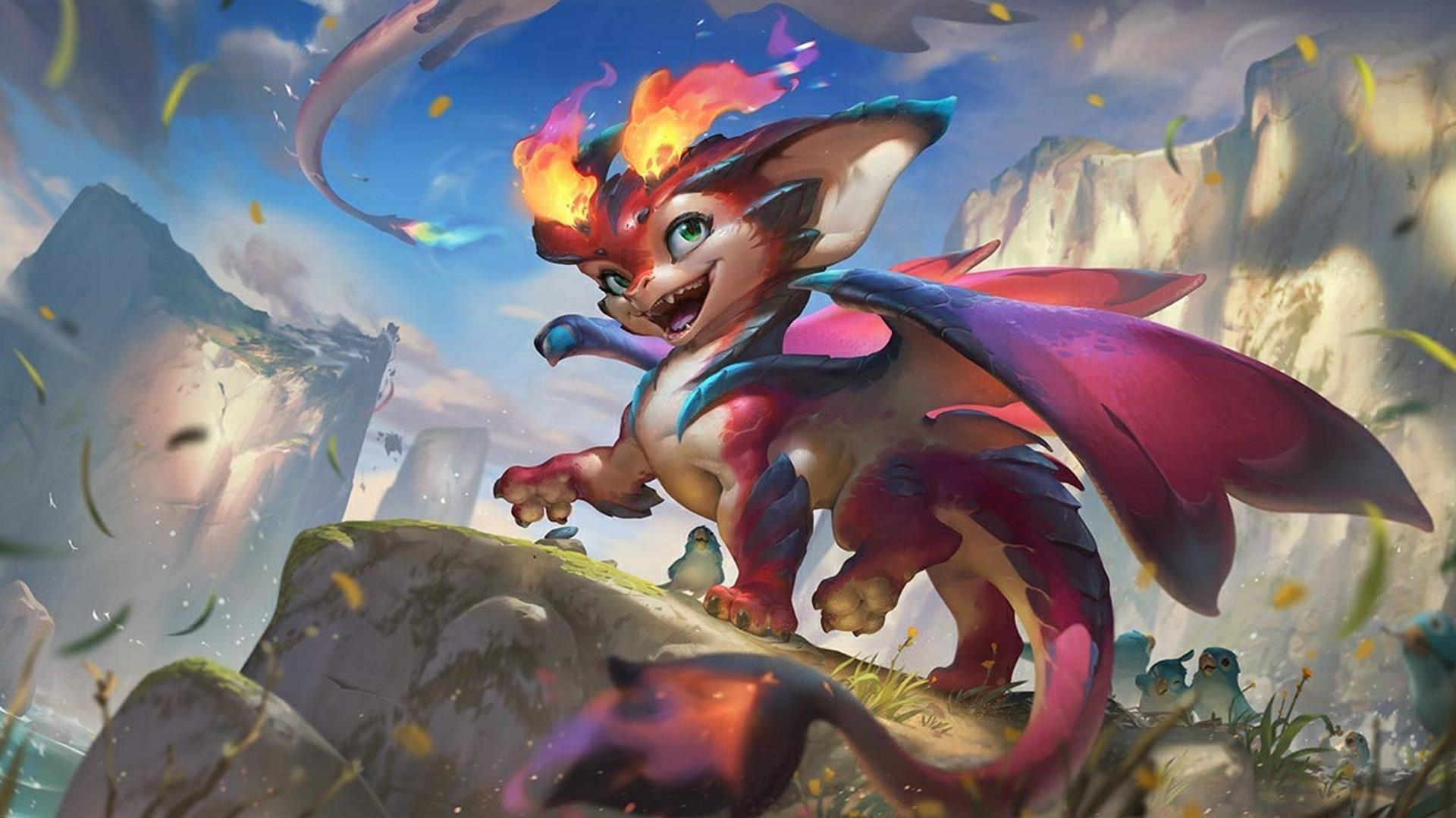 Default Smolder in League of Legends (Image via Riot Games)