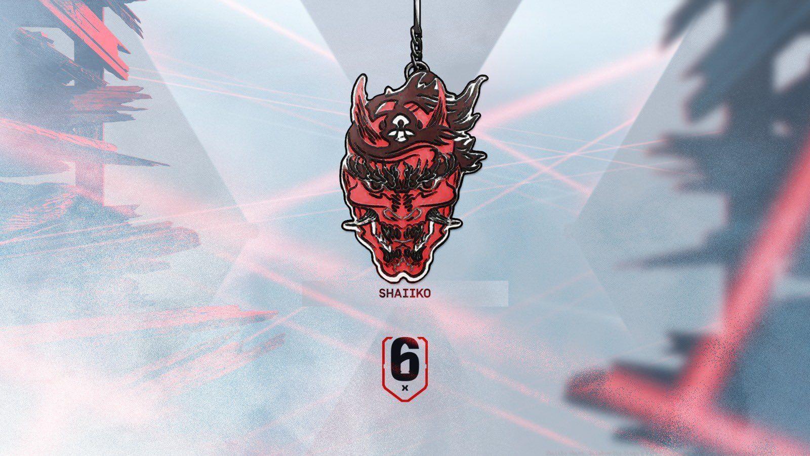 Rainbow six siege x content creator charm key art.