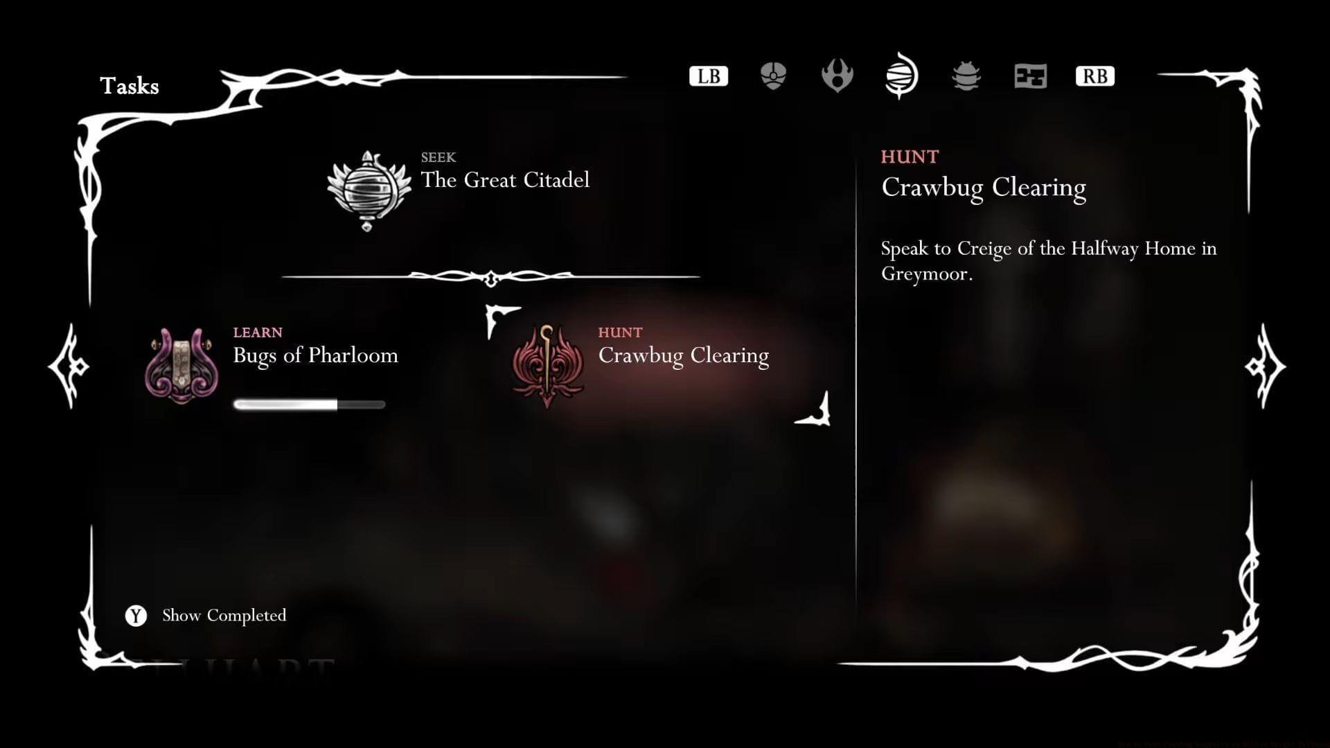 Hollow Knight Silksong Crawbug Clearing Wish preview