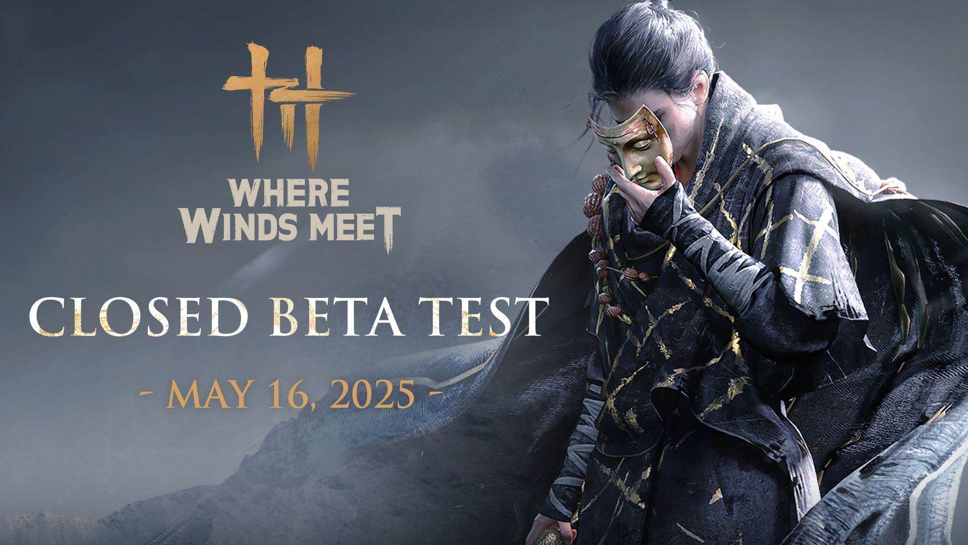 Where Winds Meet Closed Beta Test official poster