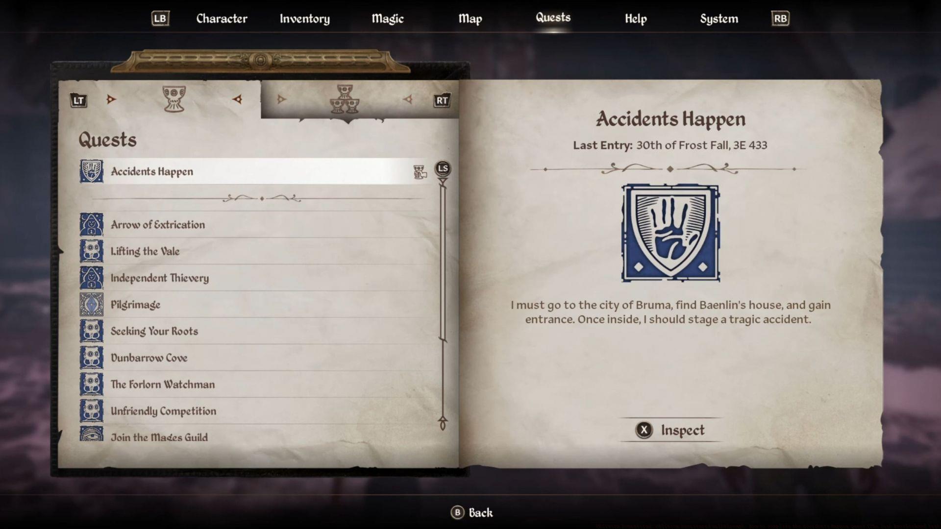 Accidents Happen is an exciting side quest in Oblivion Remastered (Image via Bethesda || YouTube/@Quick Tips)