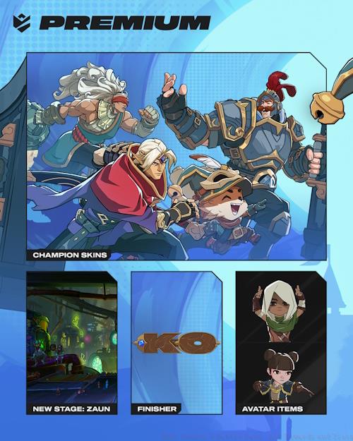 2XKO Premium Pass rewards Season 0