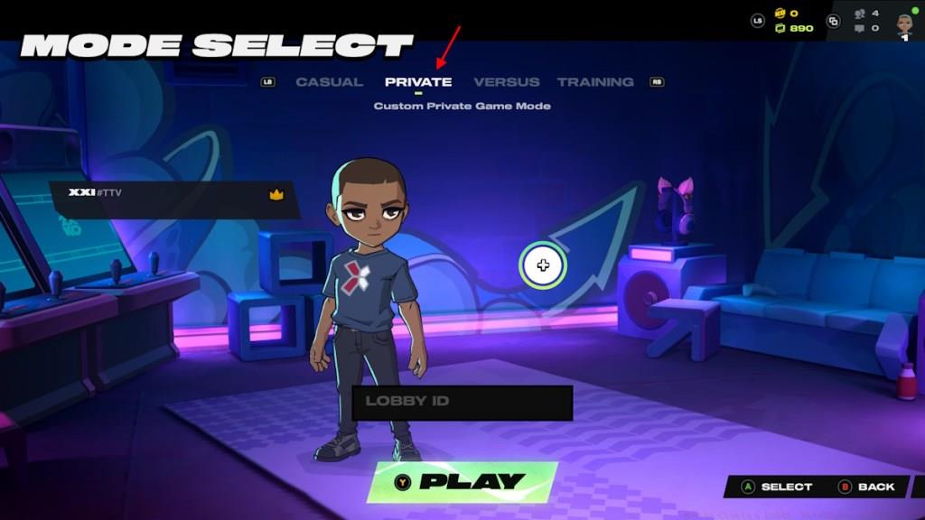 2XKO Private lobby creation