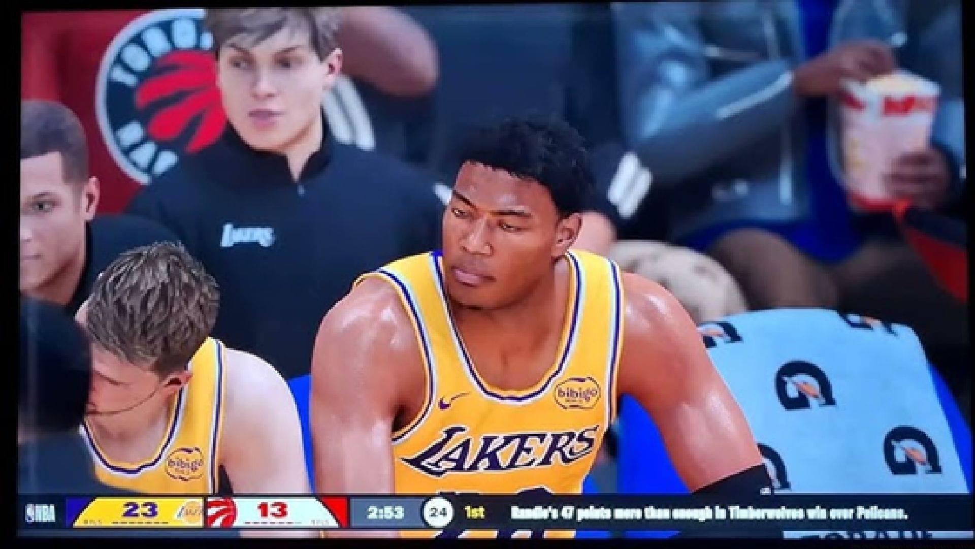 NBA 2K26 player ratings, Los Angeles Lakers player ratings in NBA 2K26