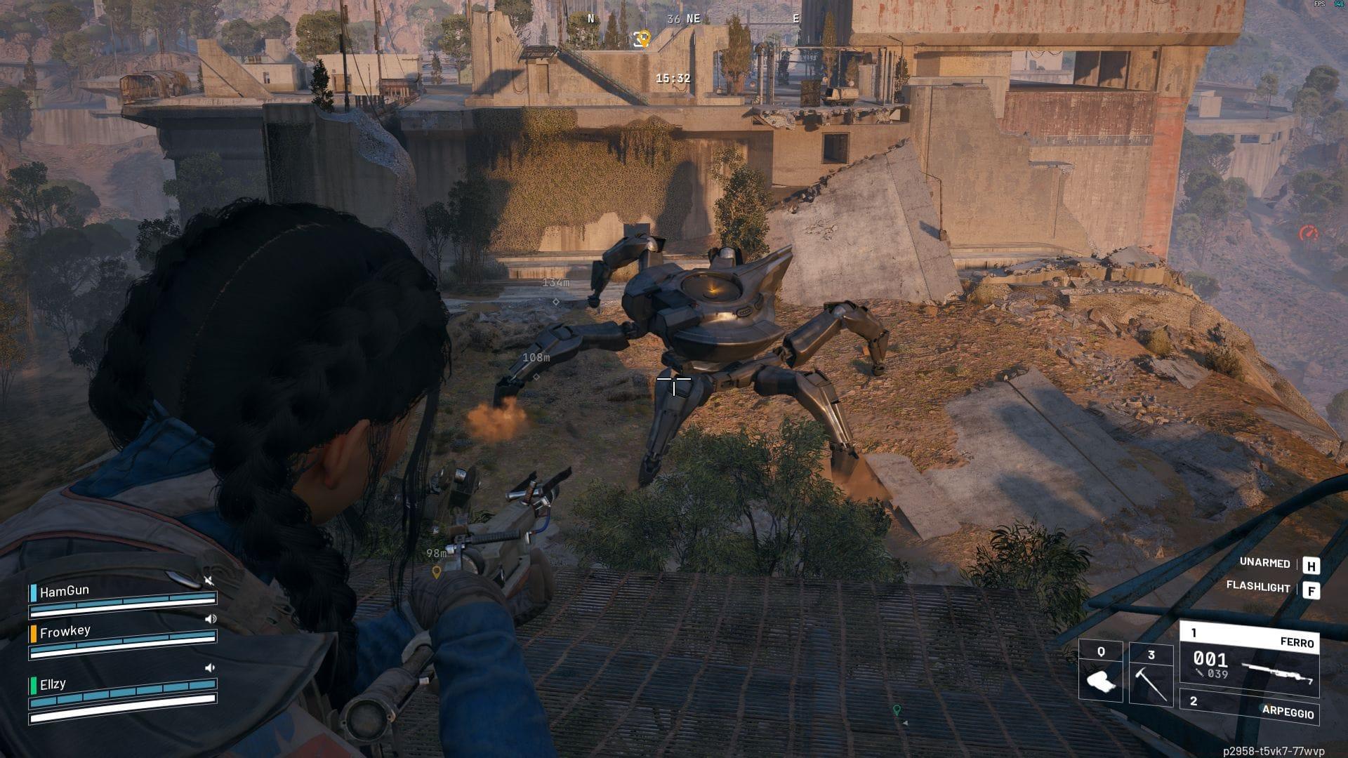 New boss Matriarch in ARC Raiders Dam Battlegrounds.