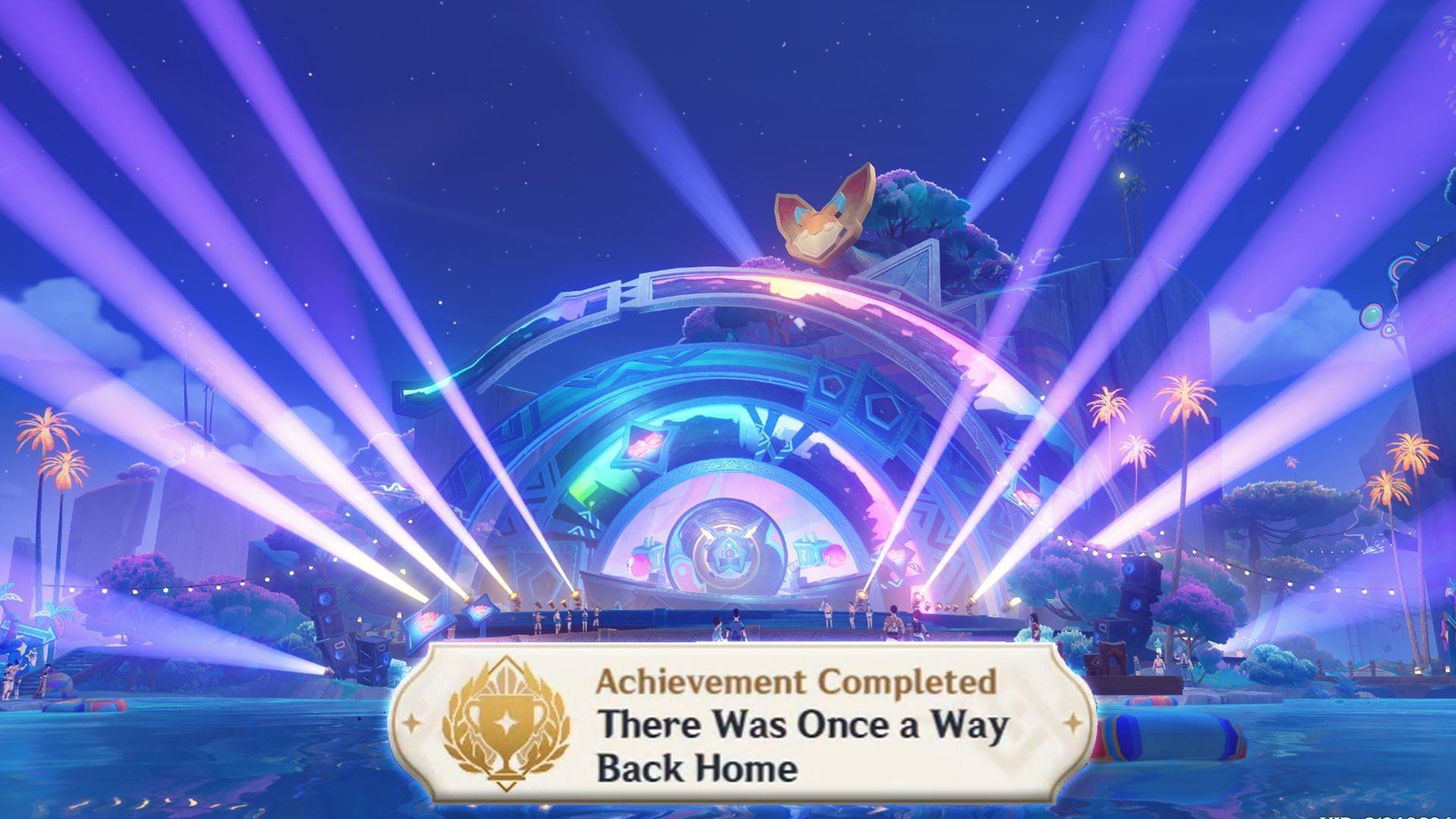 How to obtain the hidden achievement There Was Once a Way Back Home (Image via Sportskeeda Gaming/HoYoverse)