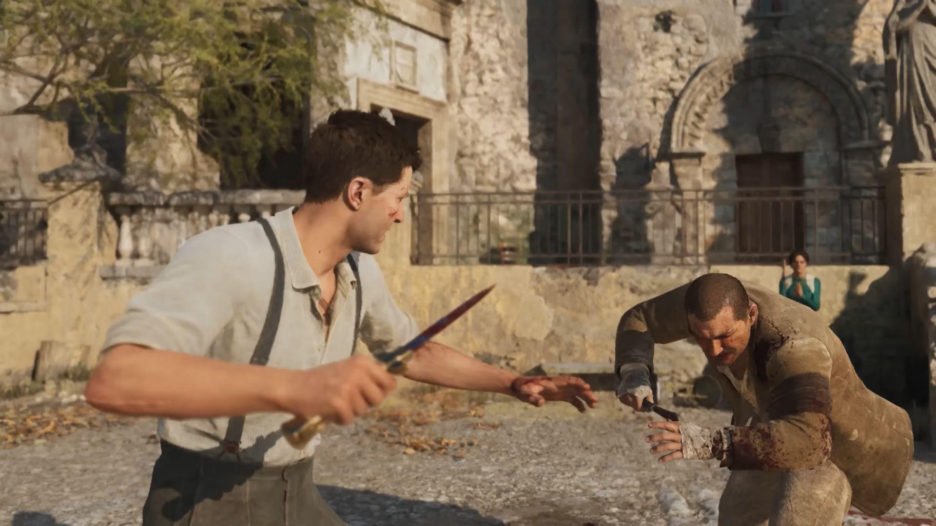 Mafia The Old Country Knife fight preview