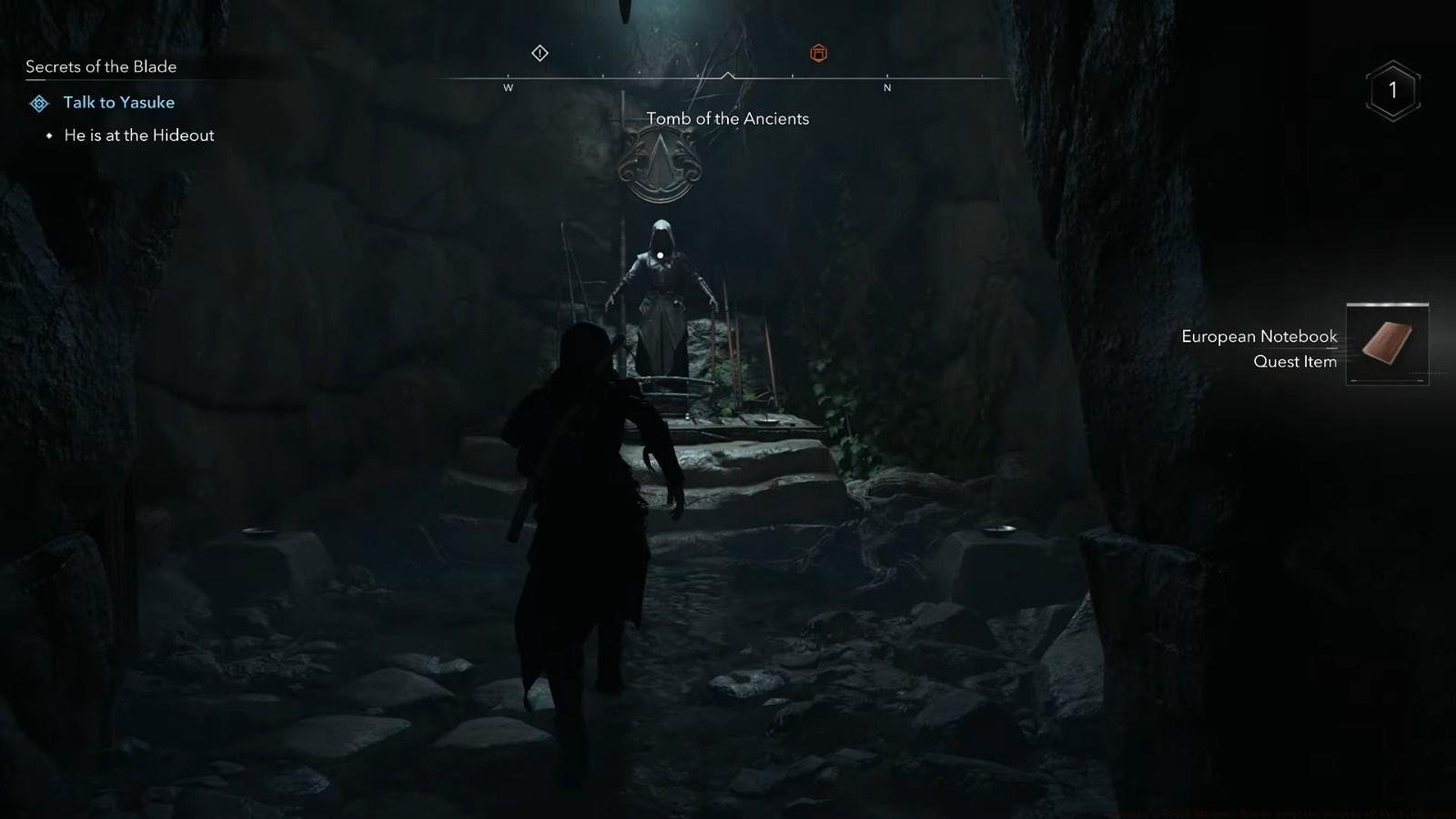 Secrets of the Blade quest in Assassin