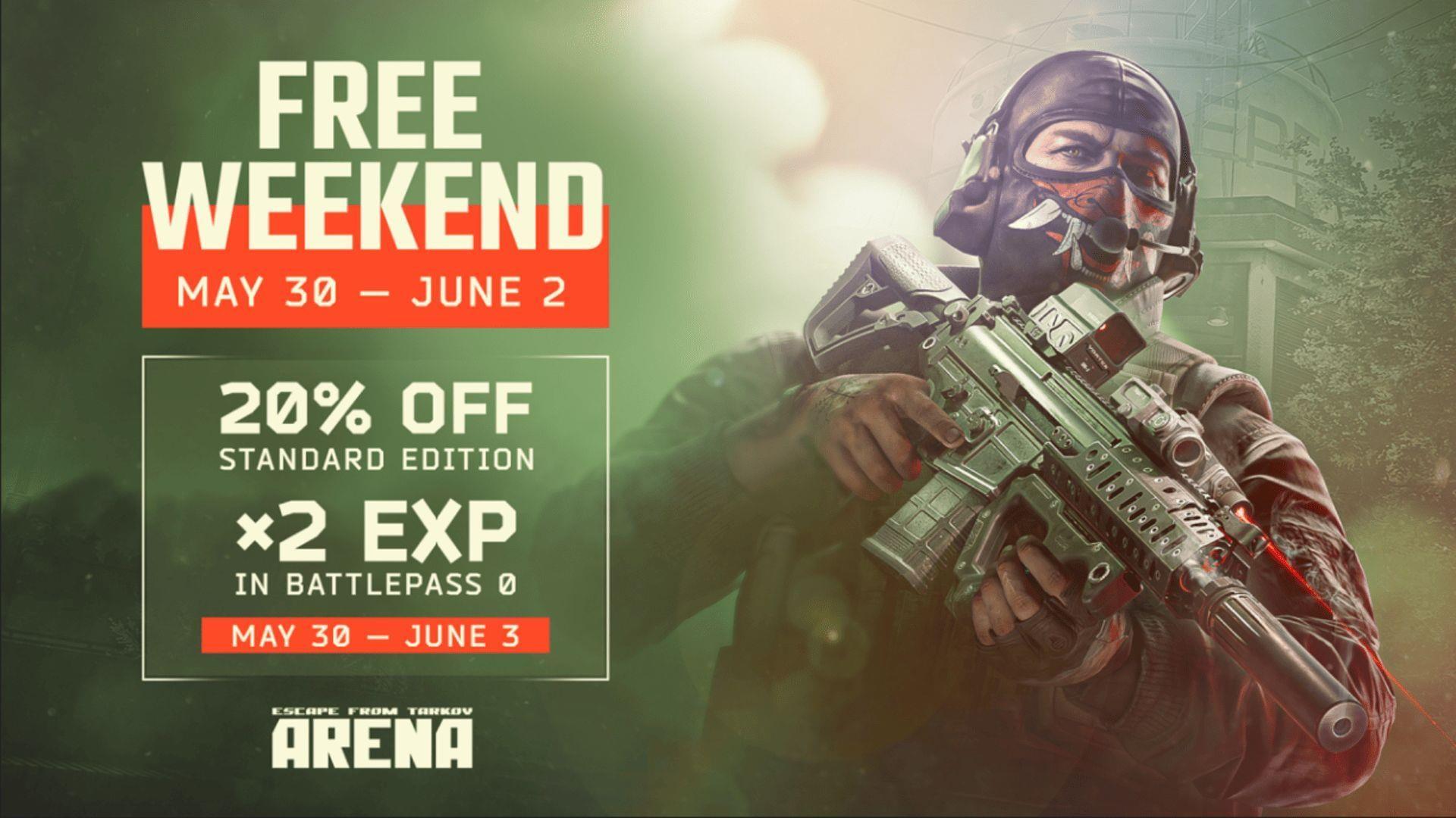 Free weekend in Escape from Tarkov, Escape from Tarkov free weekend, Escape from Tarkov
