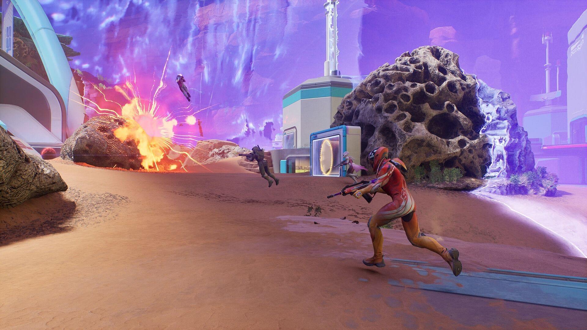 Everything you need to know about Mastery camos in Splitgate 2(Image via 1047 Games)