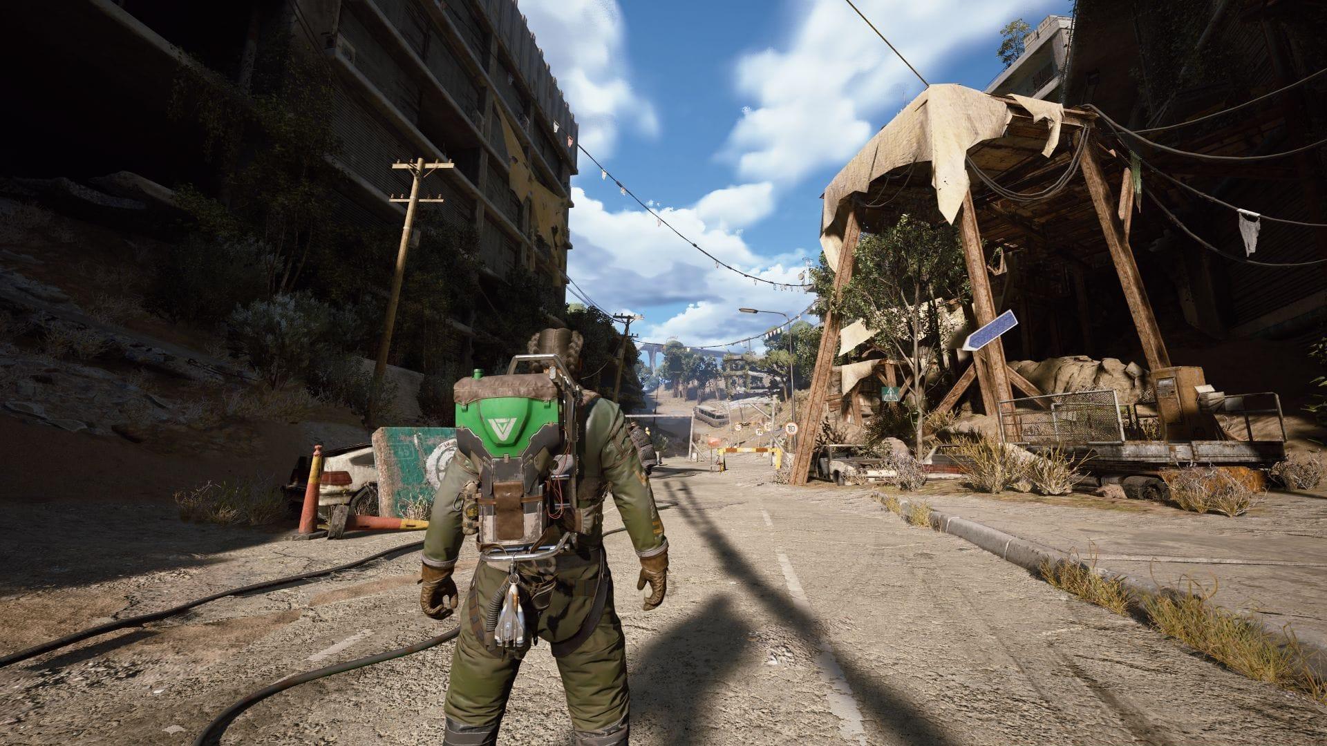 Emerald Wave Electrician Backpack in ARC Raiders.