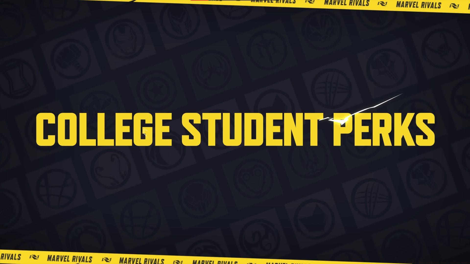College perks in Marvel Rivals (Image via NetEase Games)