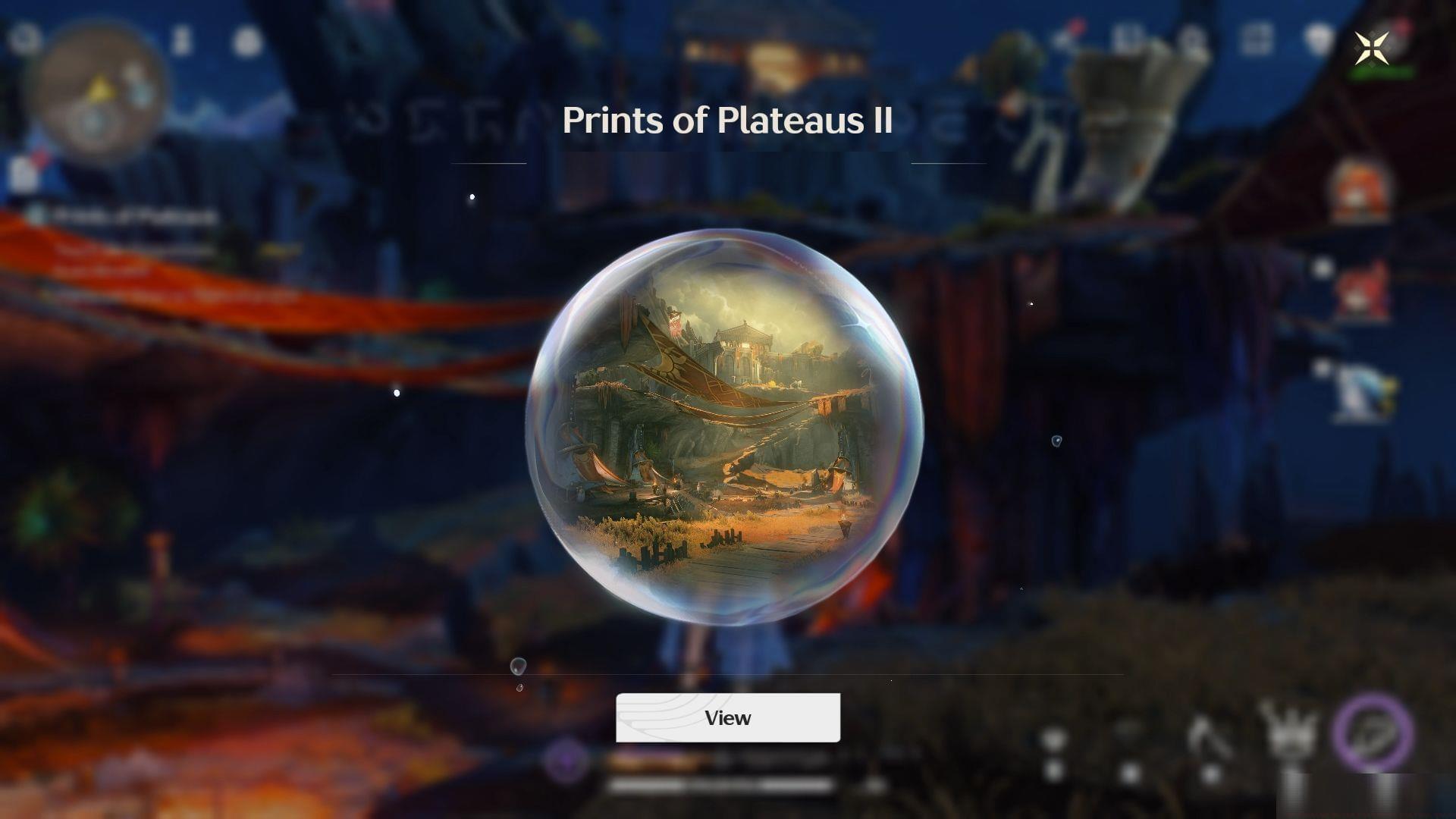 Prints of Plateus guide (Image via Kuro Games)