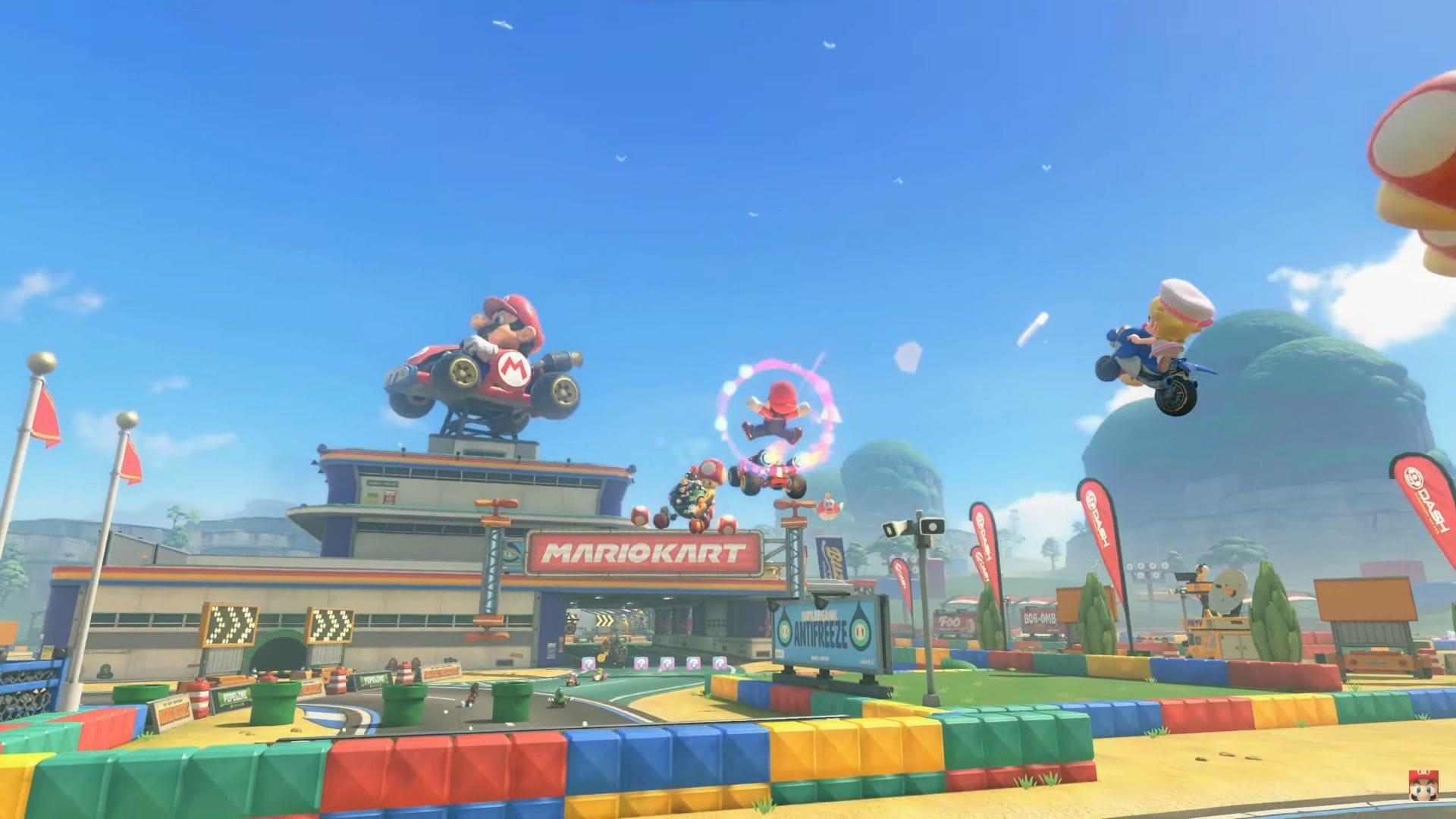 A guide to charge jump in Mario Kart World (Image via Nintendo)