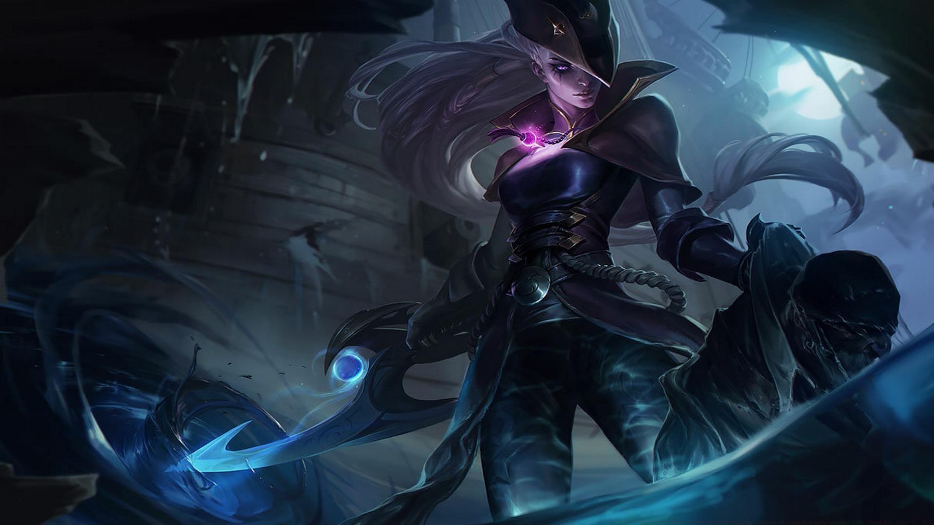 Dark Waters Diana in League of Legends (Image via Riot Games)