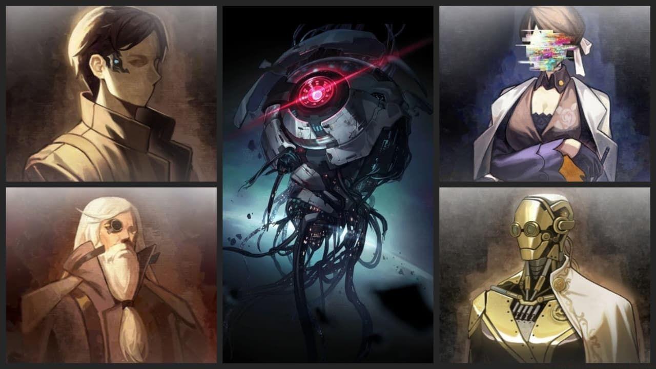 Nous, the Aeon of Erudition and members of the Genius Society (Image via HoYoverse)