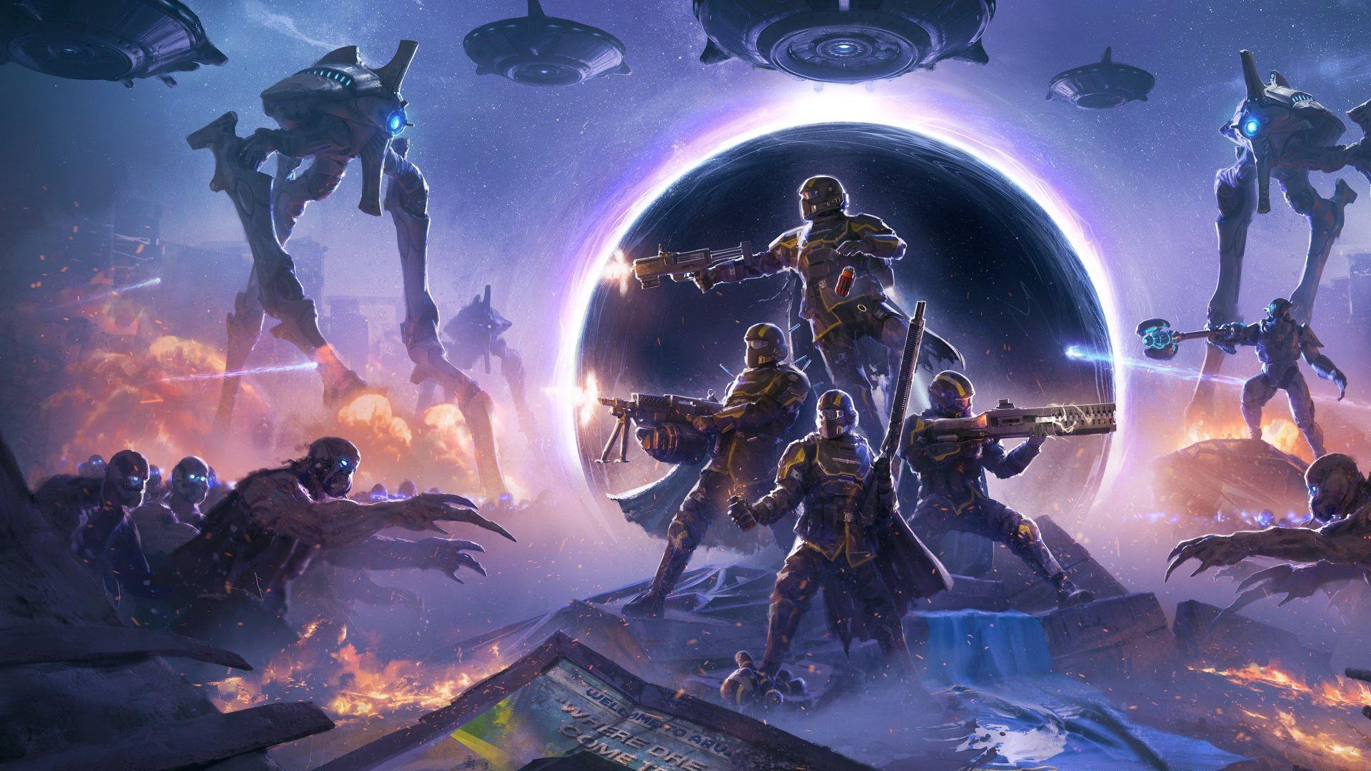 The Illuminate are likely planning an attack on Super Earth in Helldivers 2 (Image via Sony Interactive Entertainment)