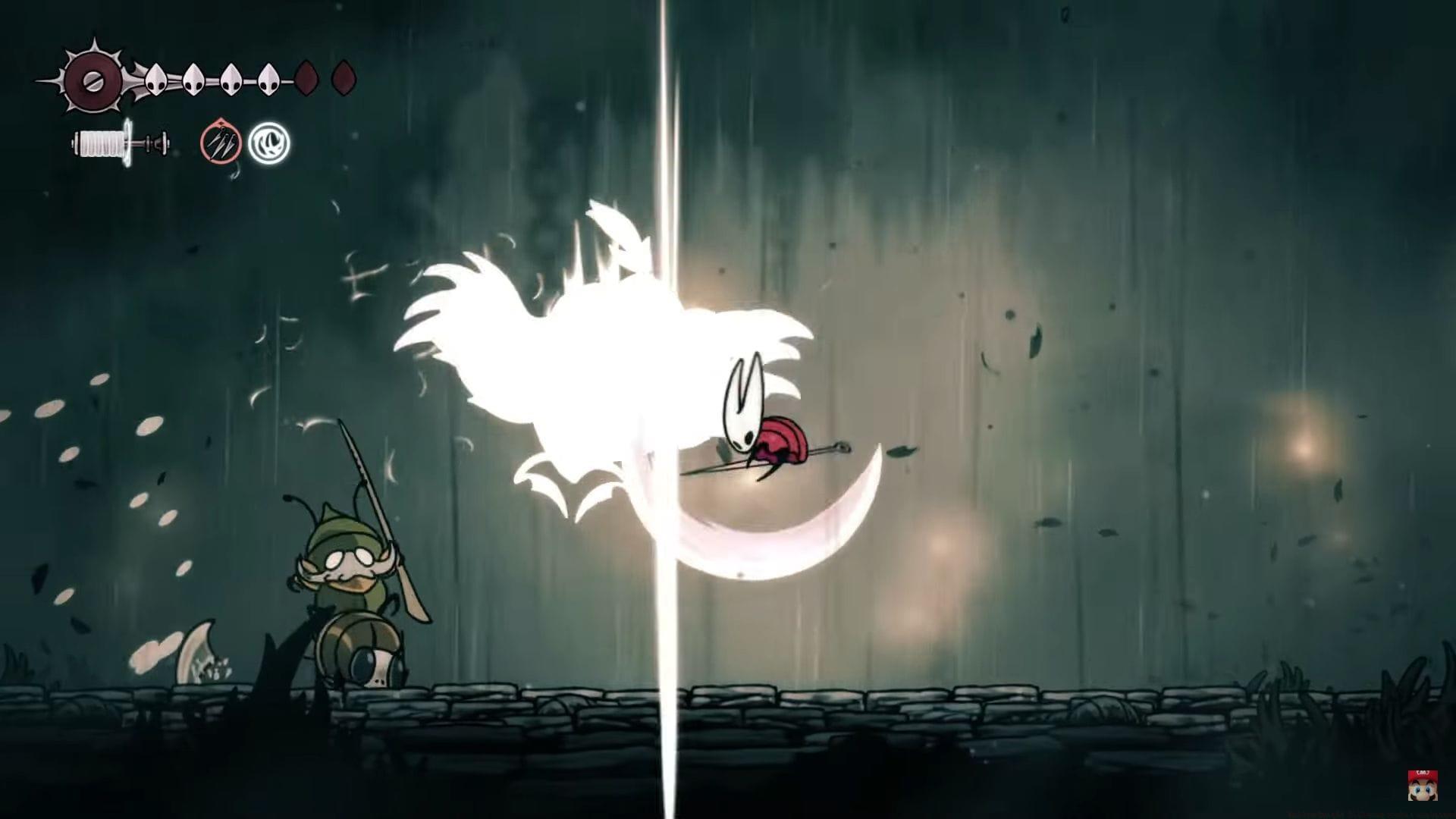 How combat works in Hollow Knight Silksong  (Image via Team Cherry)