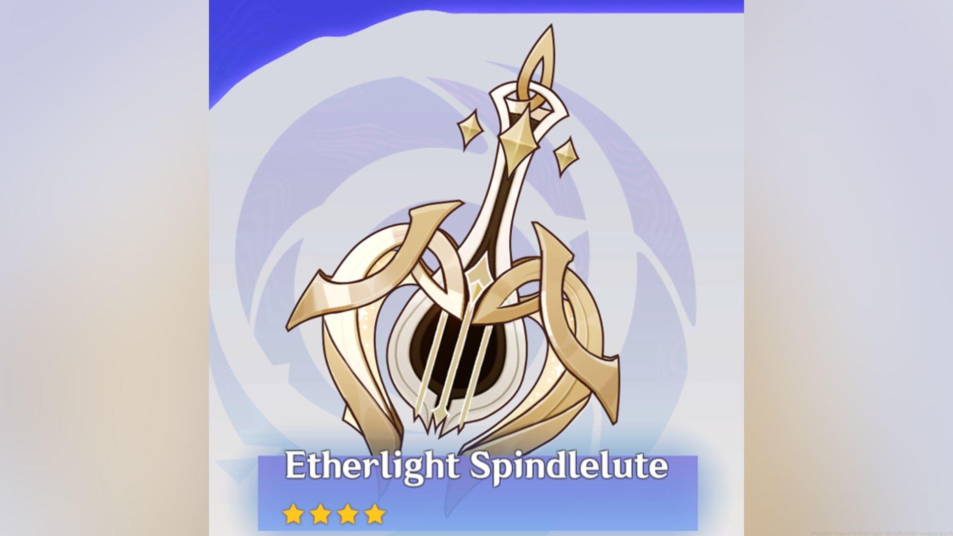 Guide on obtaining and leveling up Etherlight Spindlelute (Image via Sportskeeda Gaming/HoYoverse)