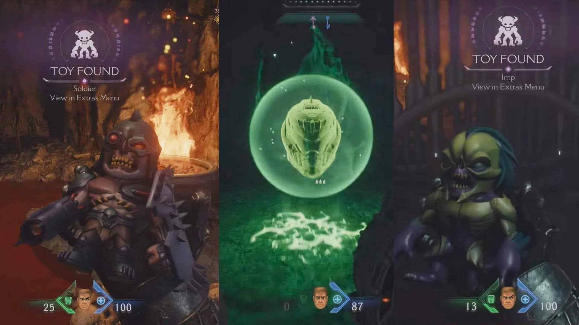 Here are all collectible locations in Doom The Dark Ages, Village of Khalim (Image via Sportskeeda Gaming/Bethesda Softworks)