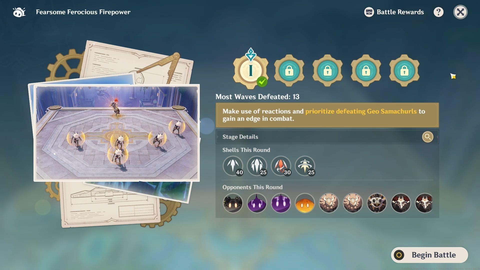 Fearsome Ferocious Firepower event guide (Image via HoYoverse)