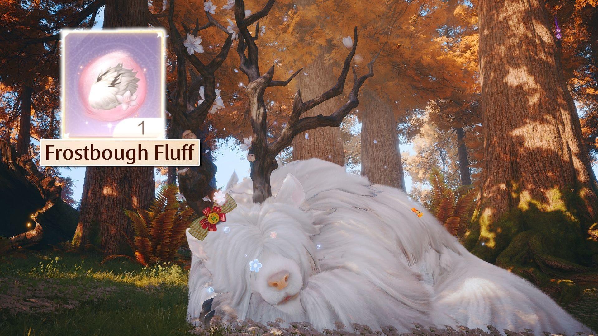 The Frostbough Behemoth is a one-of-its-kind species in Itzaland (Image via Sportskeeda Gaming/Infold Games)