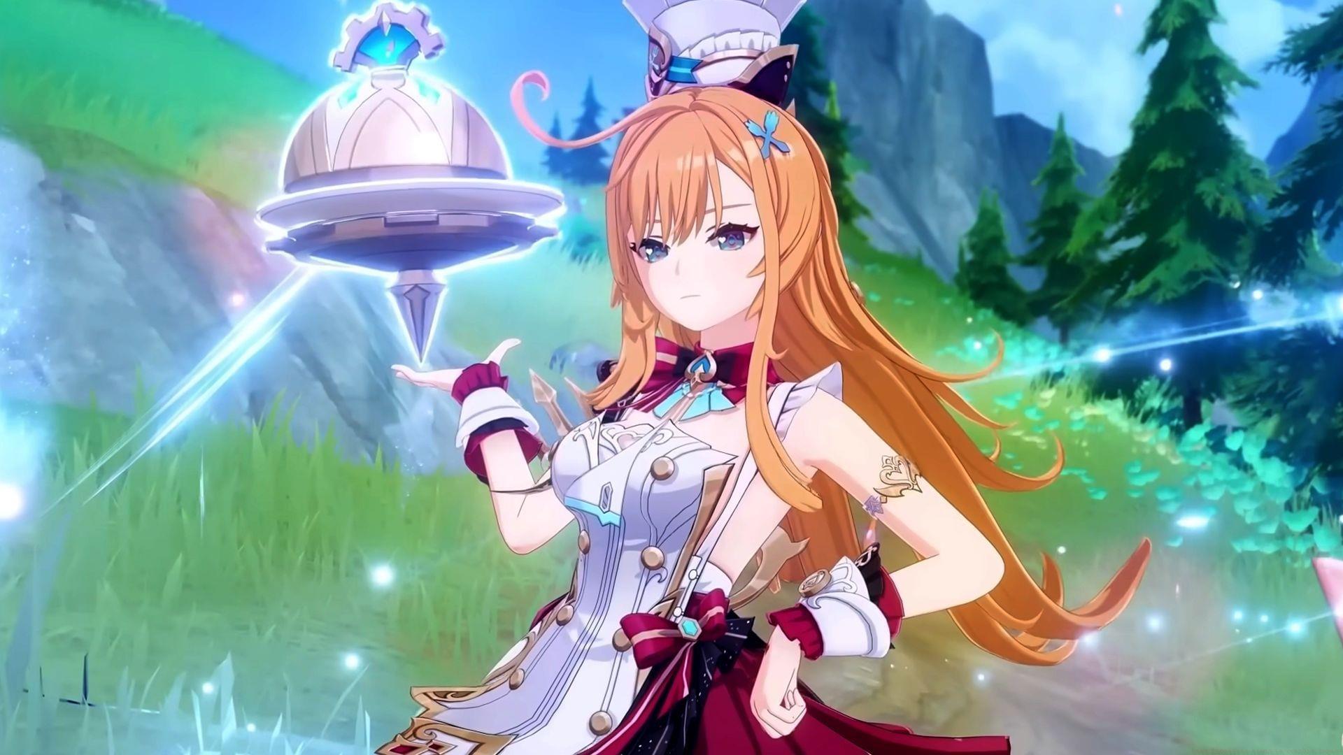 5-star Cryo character Escoffier (Image via HoYoverse)