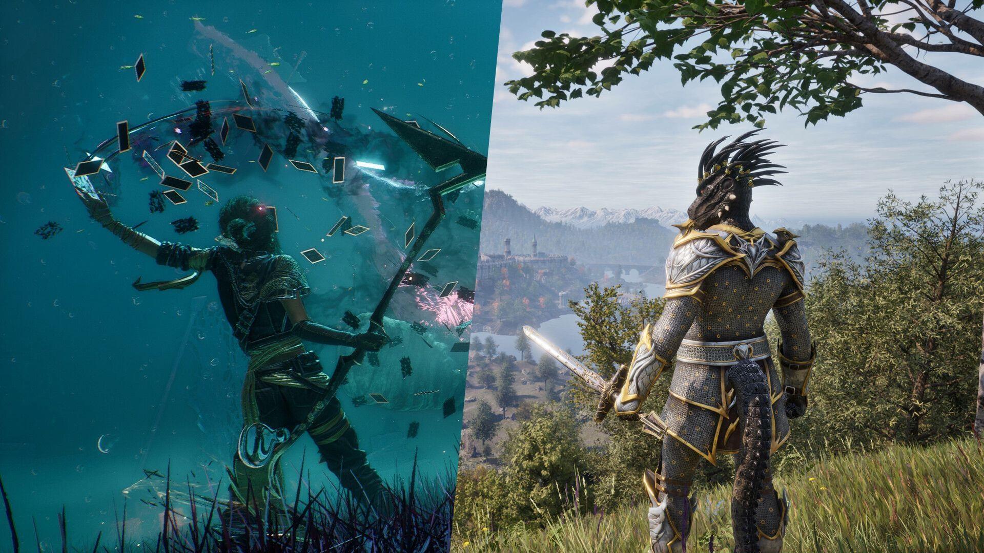 Expedition 33 vs Oblivion Remastered (Image via Bethesda & Sandfall Interactive)