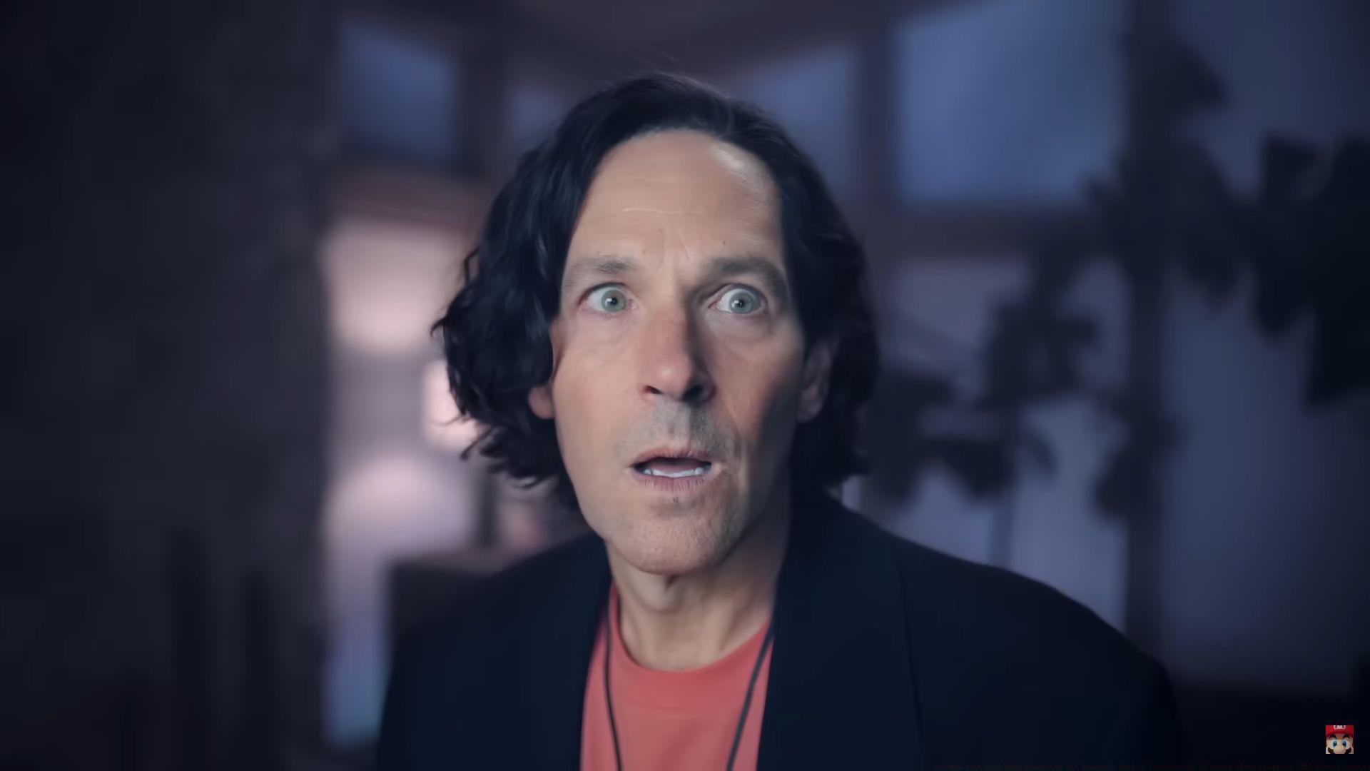 Paul Rudd in Nintendo Switch 2 commercial (Image via Nintendo)