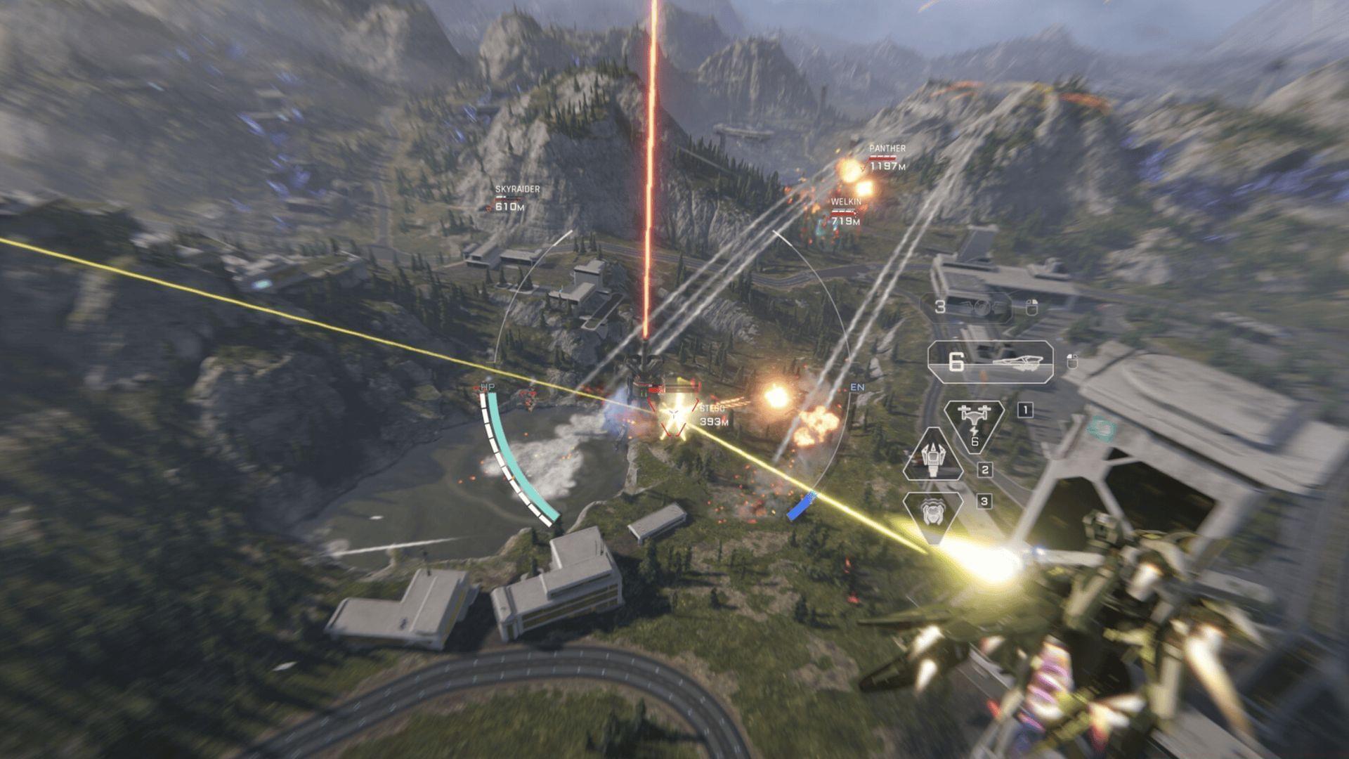 Cape Blanc Observatory guide in Mecha BREAK(Image via Amazing Seasun Games)