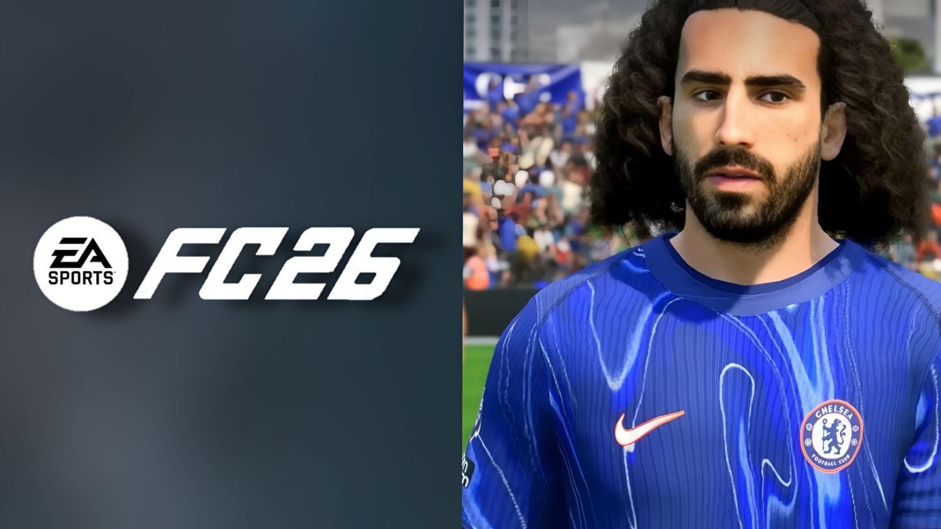 With great stats, Marc Cucurella is among the best falsebacks in EA FC 26 (Image via EA Sports)