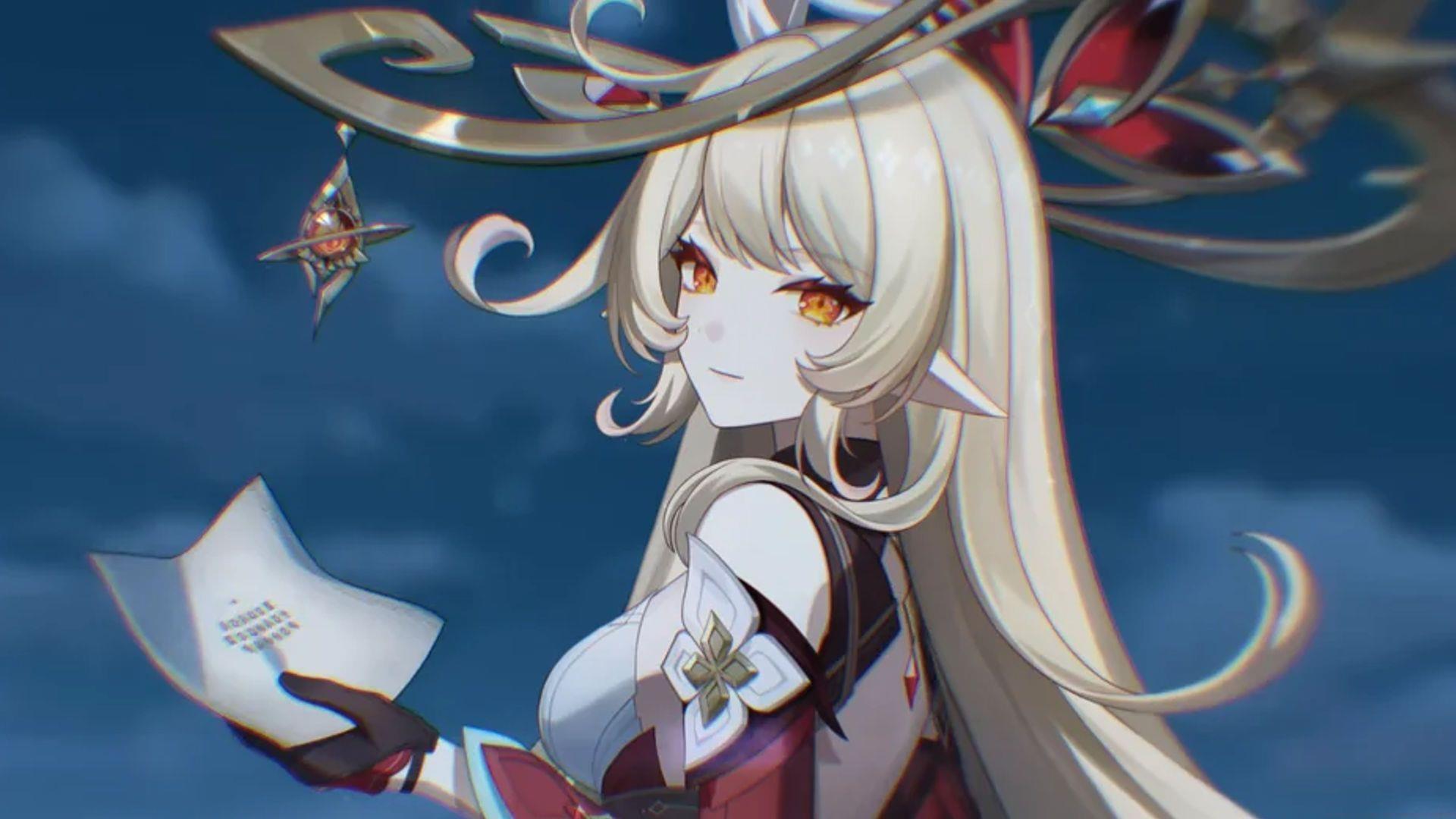 Alice in the recent Song of the Welkin Moon Teaser: Moonlit Ballad of the Night (Image via HoYoverse)