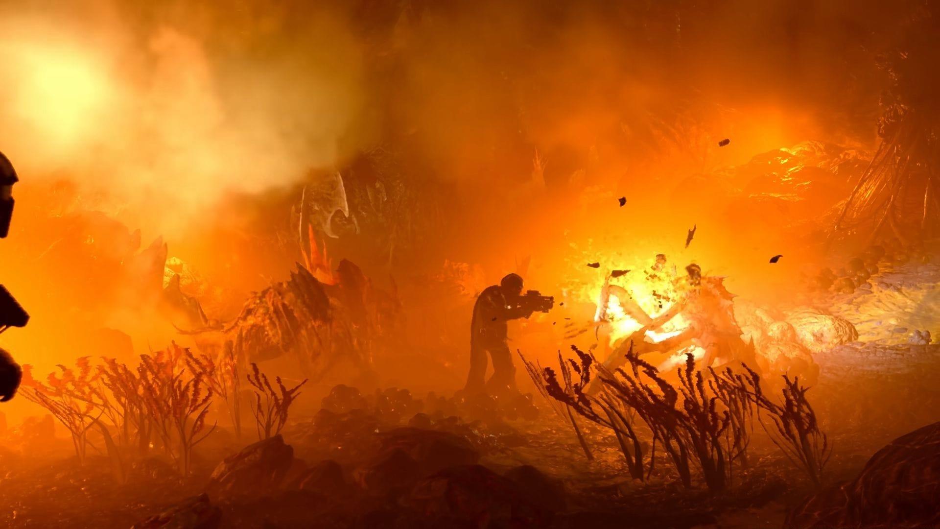 Helldivers 2 Into The Unjust Patch Notes are live (Image via Sony)