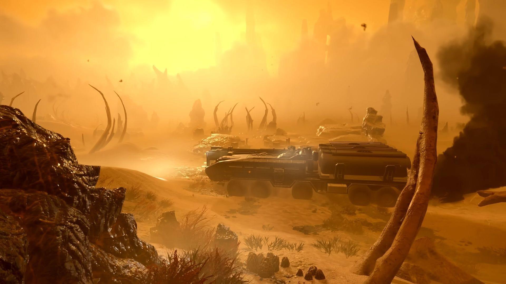 Helldivers 2 leak sheds light on upcoming APC Vehicle Stratagem (Image via Sony)