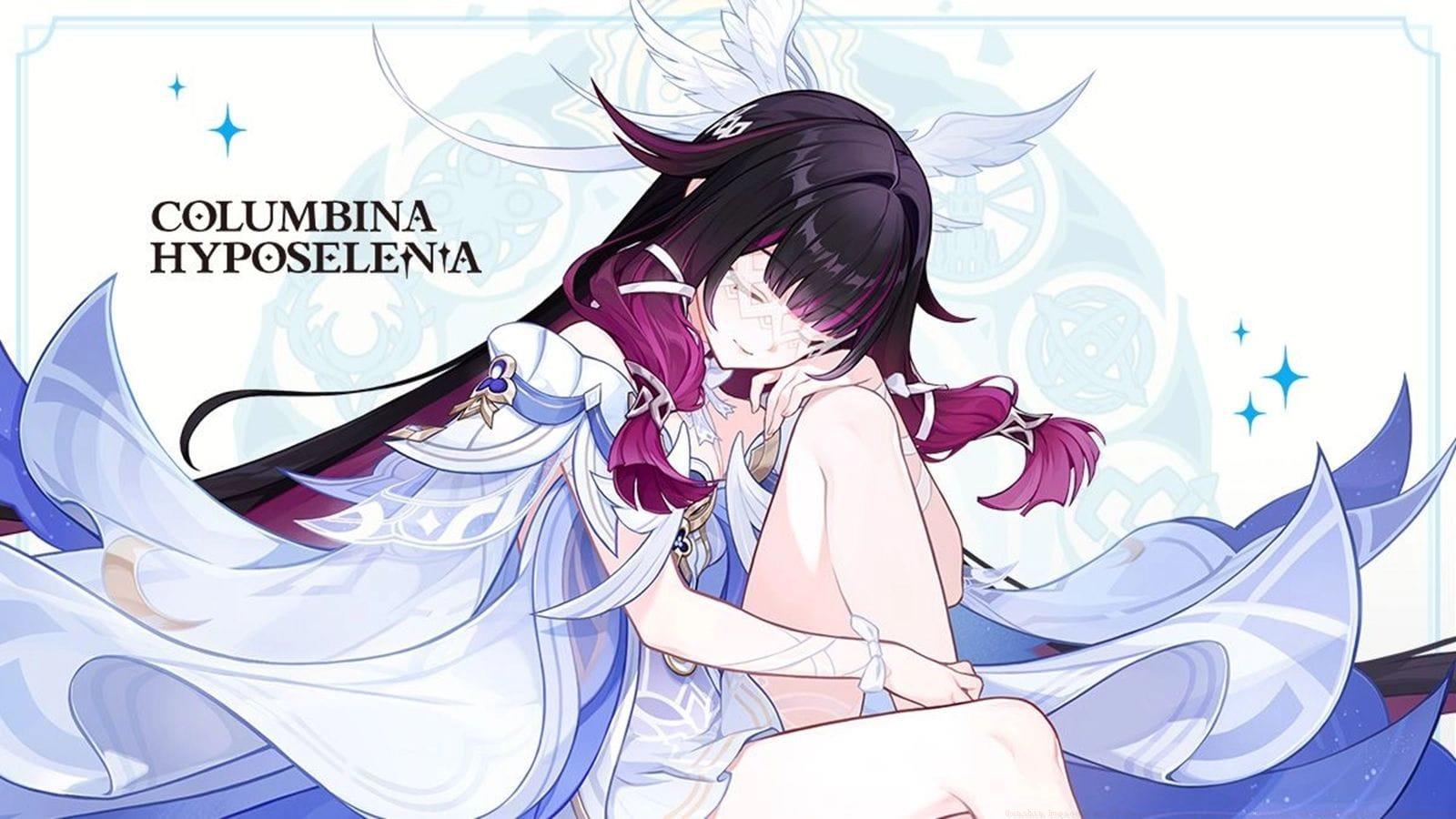 Official drip marketing for Columbina in Genshin Impact (Image via HoYoverse)