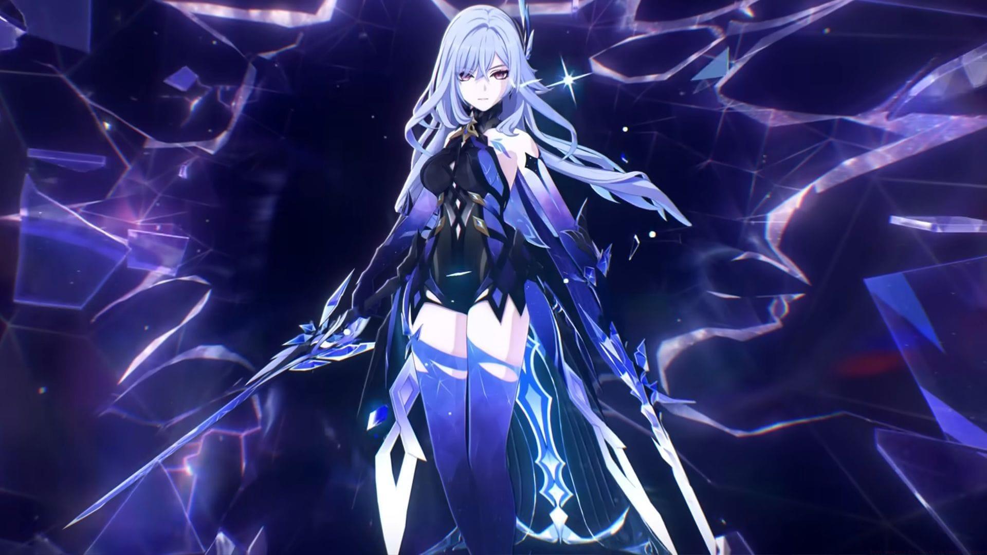 Skirk has quite a few good weapon choices (Image via HoYoverse)