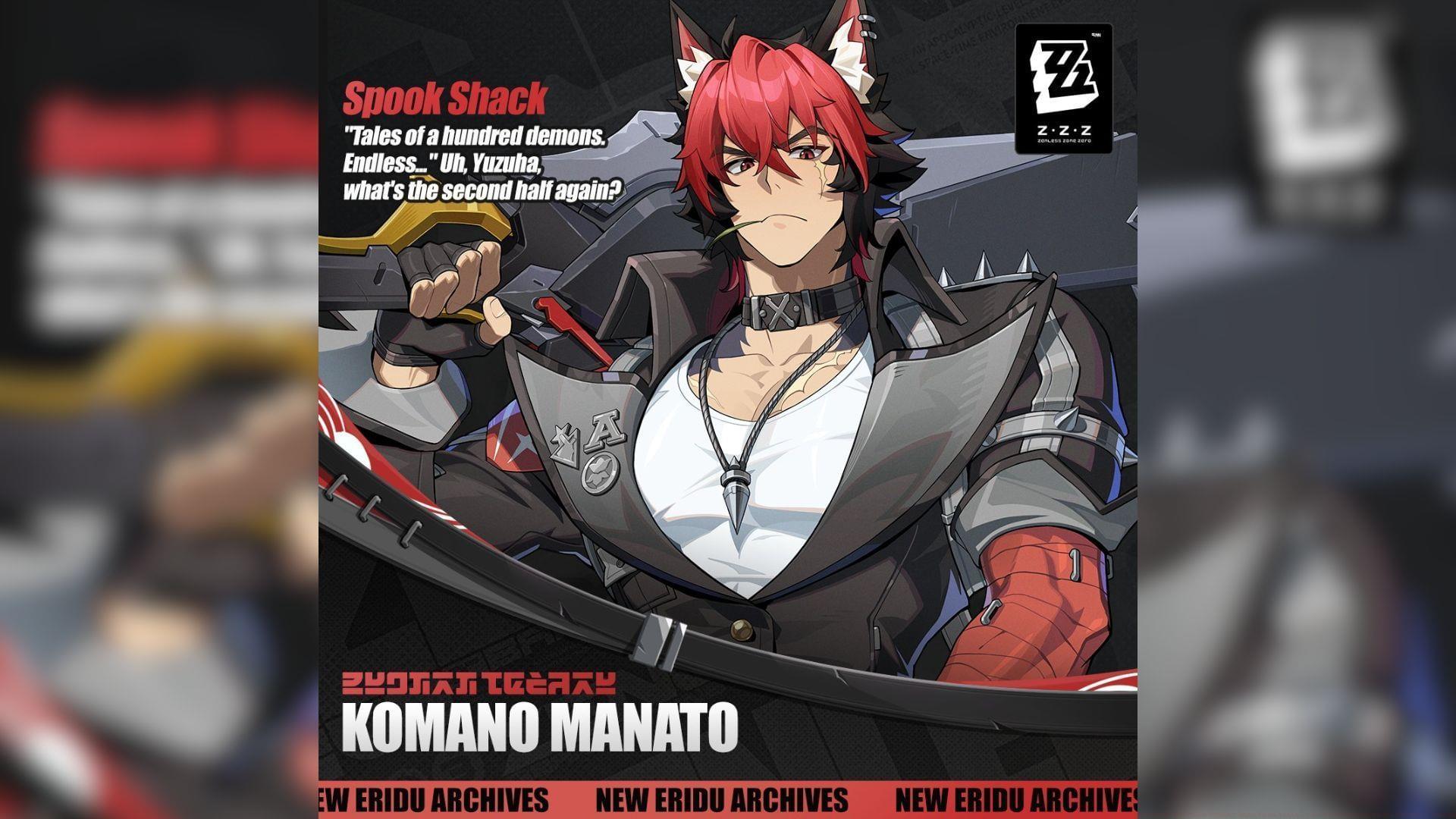 Komano Manato in Zenless Zone Zero