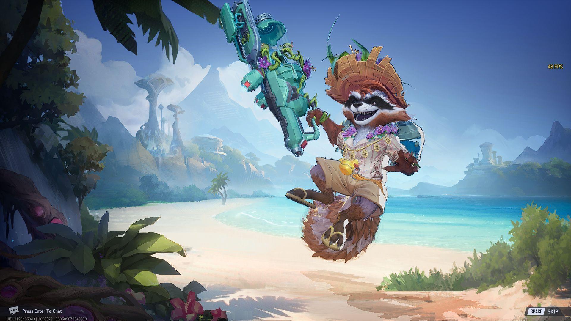 Sunshine Raccoon skin is out now (Image via Sportskeeda Gaming || NetEase Games)