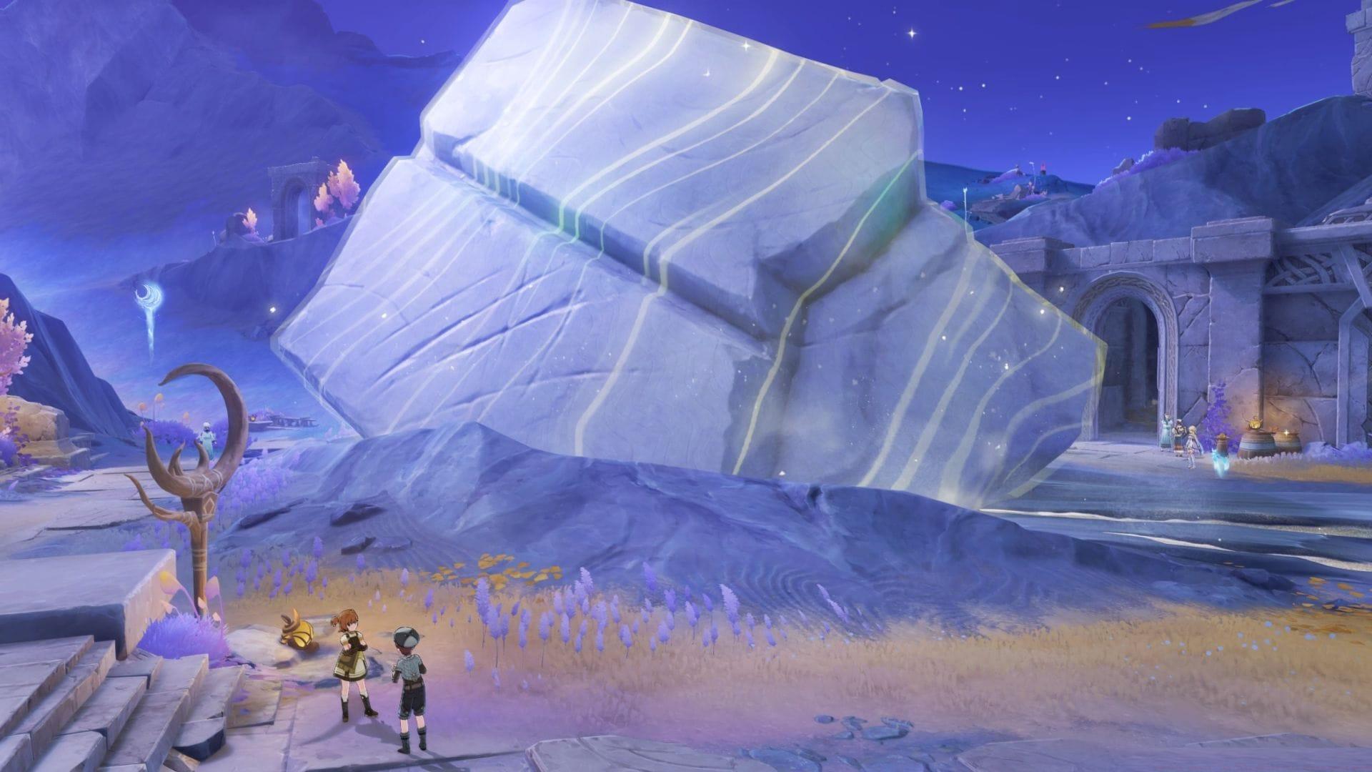 The Tale of the Gate Stone quest guide (Image via HoYoverse)