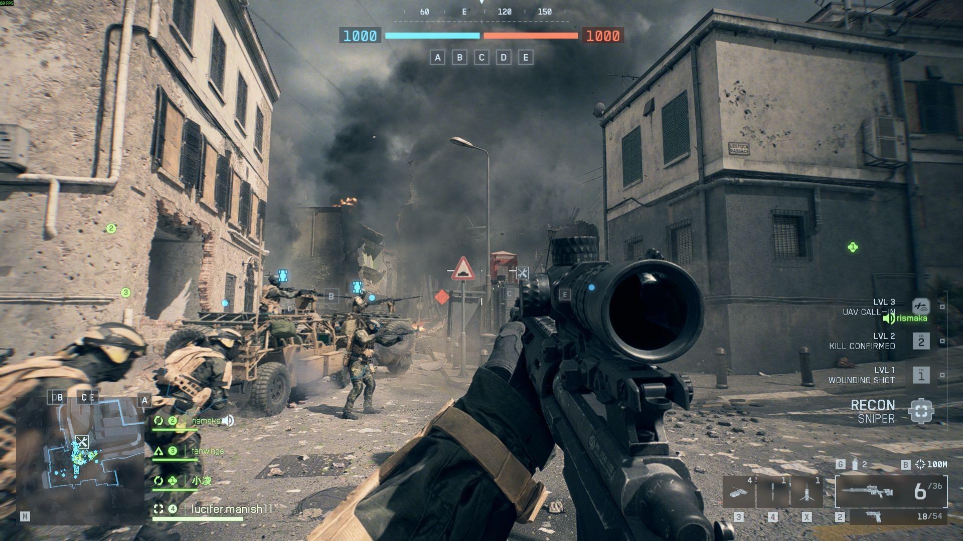 How to turn on Compass in Battlefield 6?