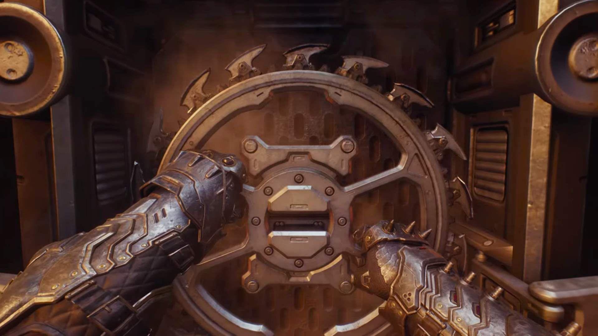 Shield Saw in Doom The Dark Ages (Image via Sportskeeda Gaming/Bethesda Softworks)