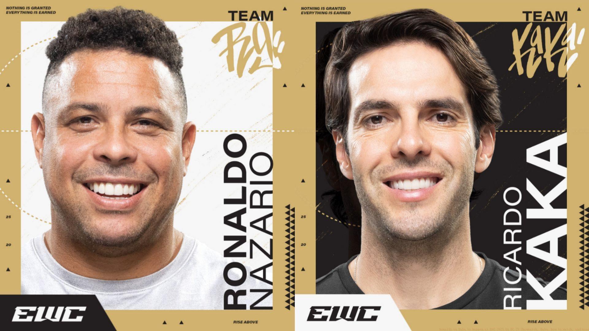 Ronaldo vs Kaka EWC 2025 EA FC 25 Showmatch will take place in Riyadh (Image via X/@EWC_EN)