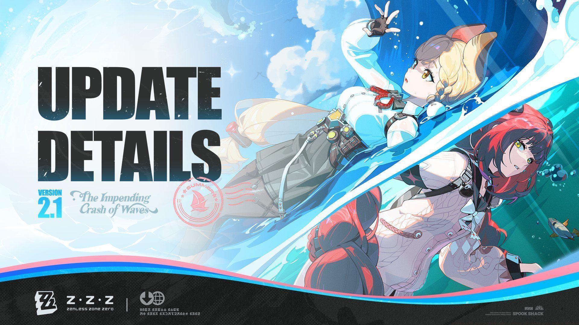 Zenless Zone Zero 2.1 update patch notes