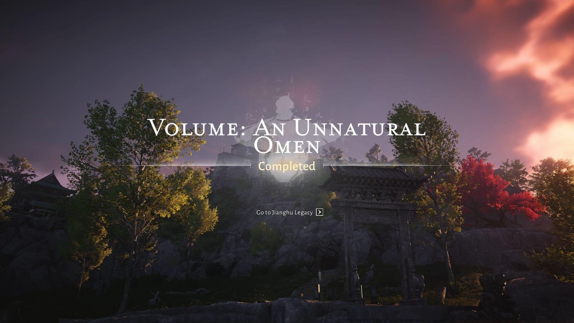 An Unnatural Omen quest walkthrough (Image via NetEase)
