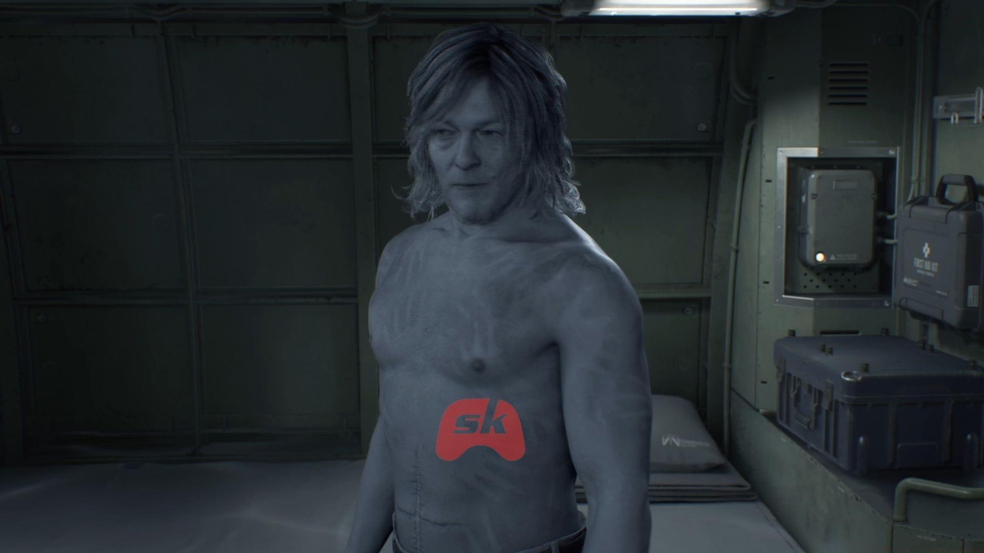 Sam, the protagonist in Death Stranding 2 (Image via Sportskeeda Gaming / Sony Interactive Entertainment)